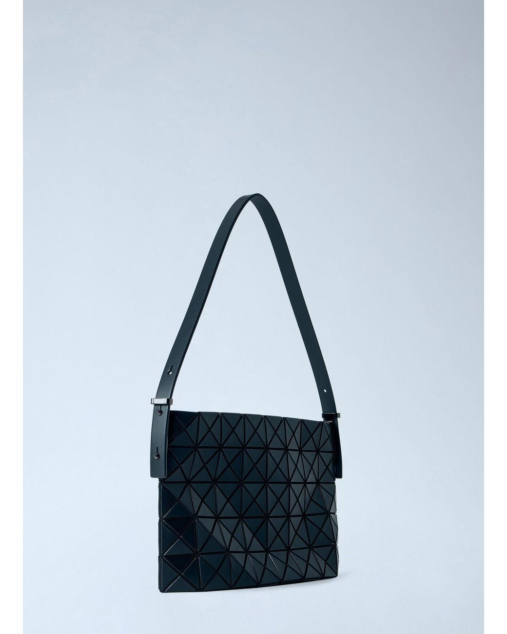 Issey Miyake Blue Musette Shoulder Bag