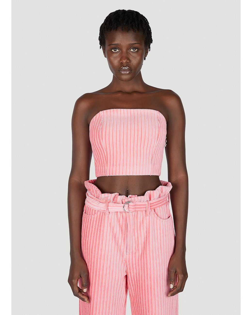 Simon Miller Twister Top in Pink | Lyst Australia