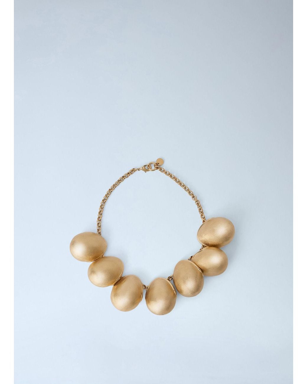 Jacquemus Blue Le Collier Raisin Necklace