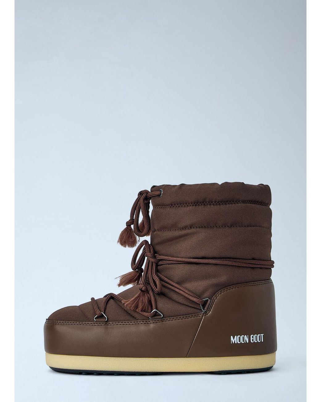 Moon Boot Brown Evx Light Nylon Boots