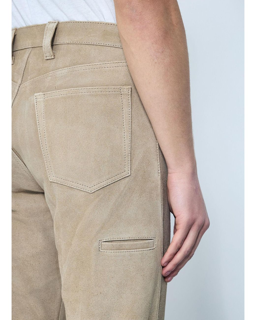 Human Made Natural Suede Pants for men