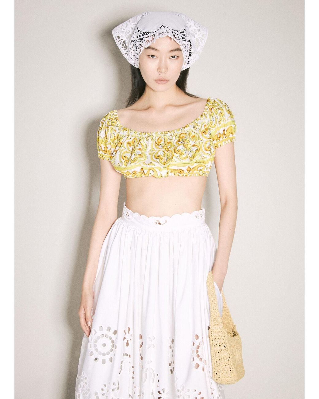 Dolce & Gabbana Natural Triangle Bandana