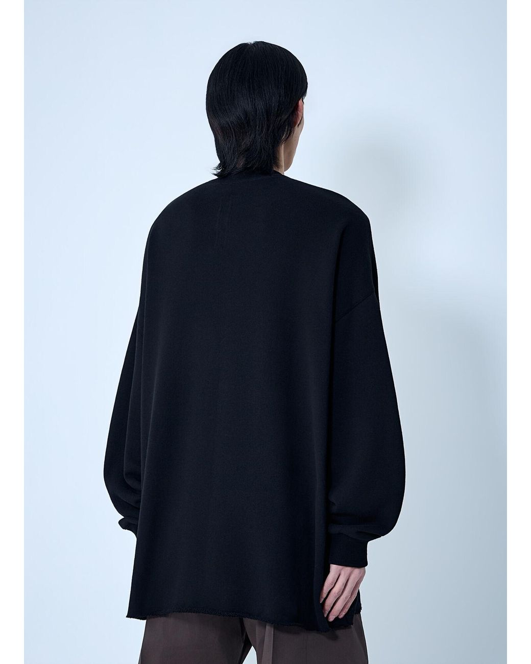 Rick Owens Blue Tommy T Sweatshirt for men