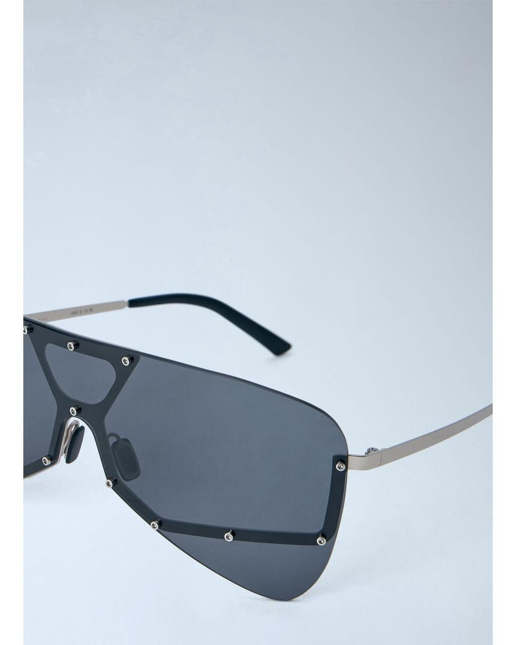 Rick Owens Blue Tower Sunglasses for men