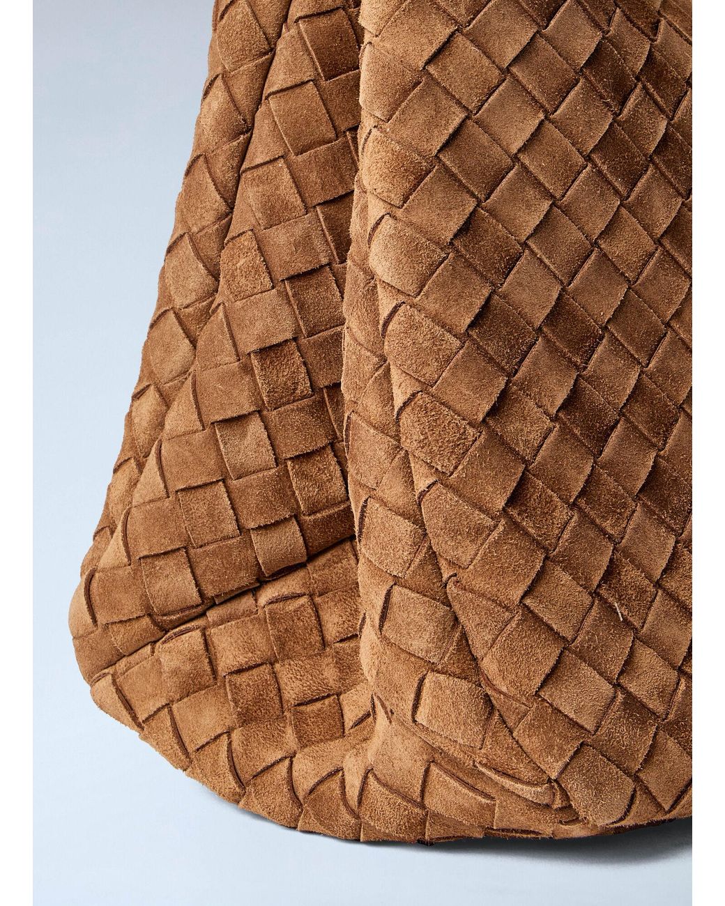 Bottega Veneta Brown Campana Large Shoulder Bag