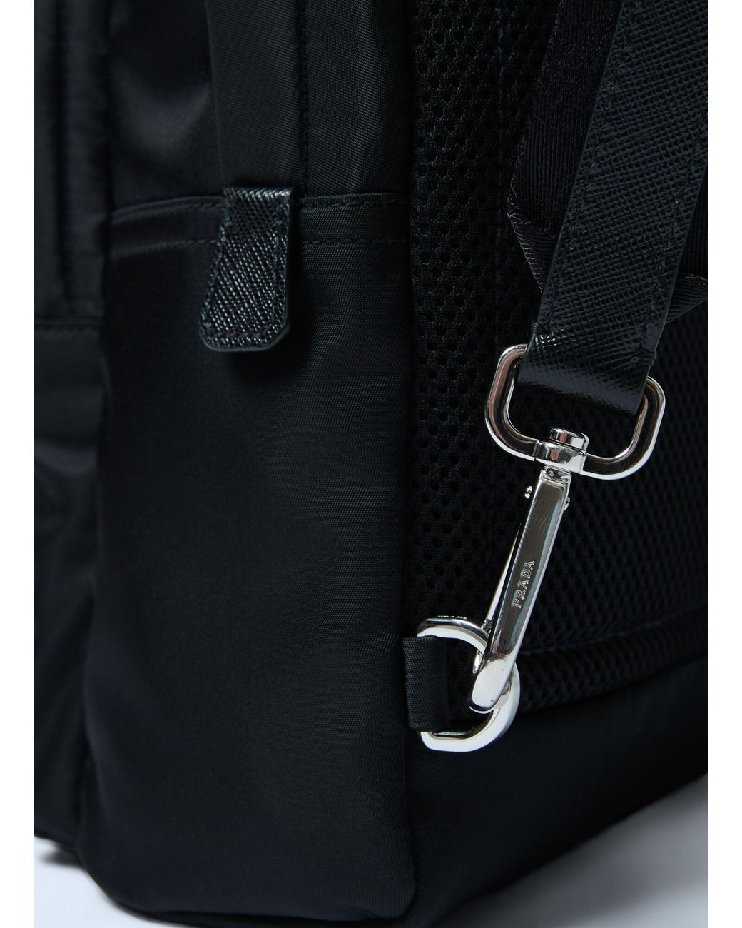 Prada Black Re-Nylon Backpack for men