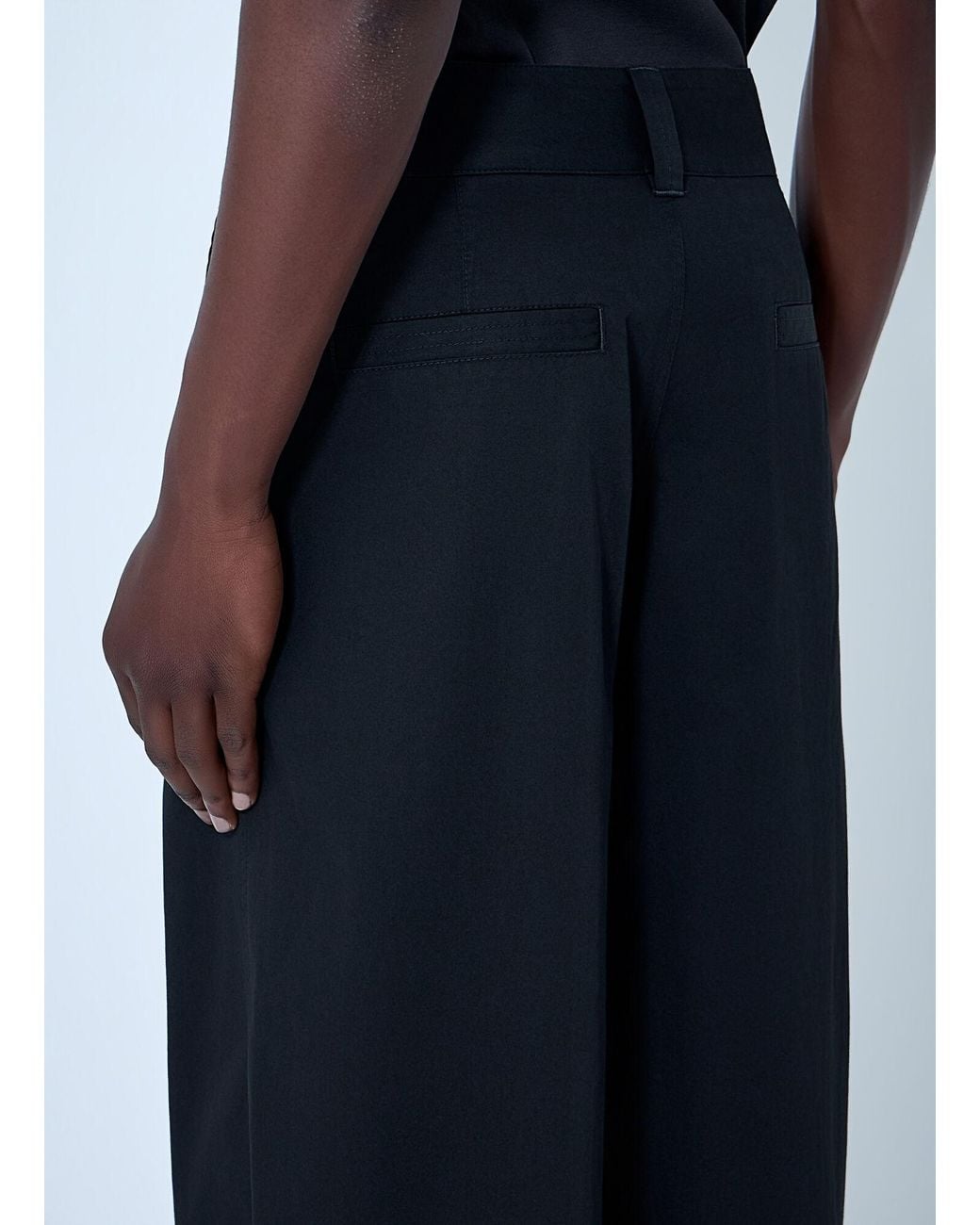 Lemaire Blue Wide-Leg Tailored Trousers for men