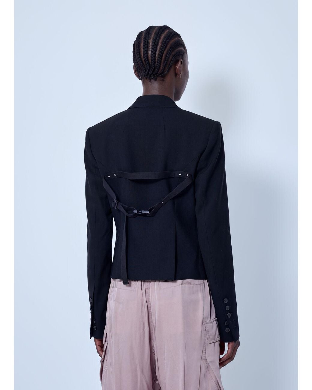 Rick Owens Blue Alice Jacket