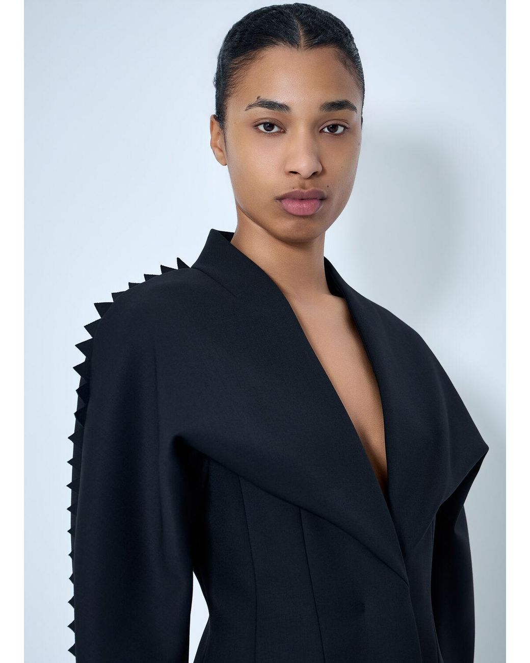 Jacquemus Blue Structured Tailored Jacket