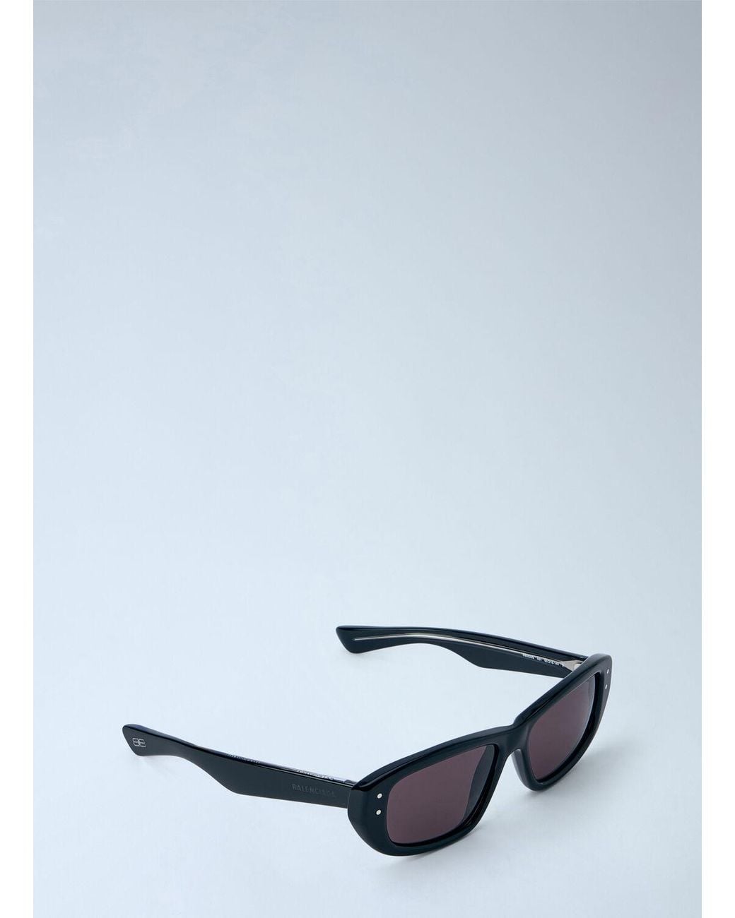 Balenciaga Blue Rectangular Sunglasses for men