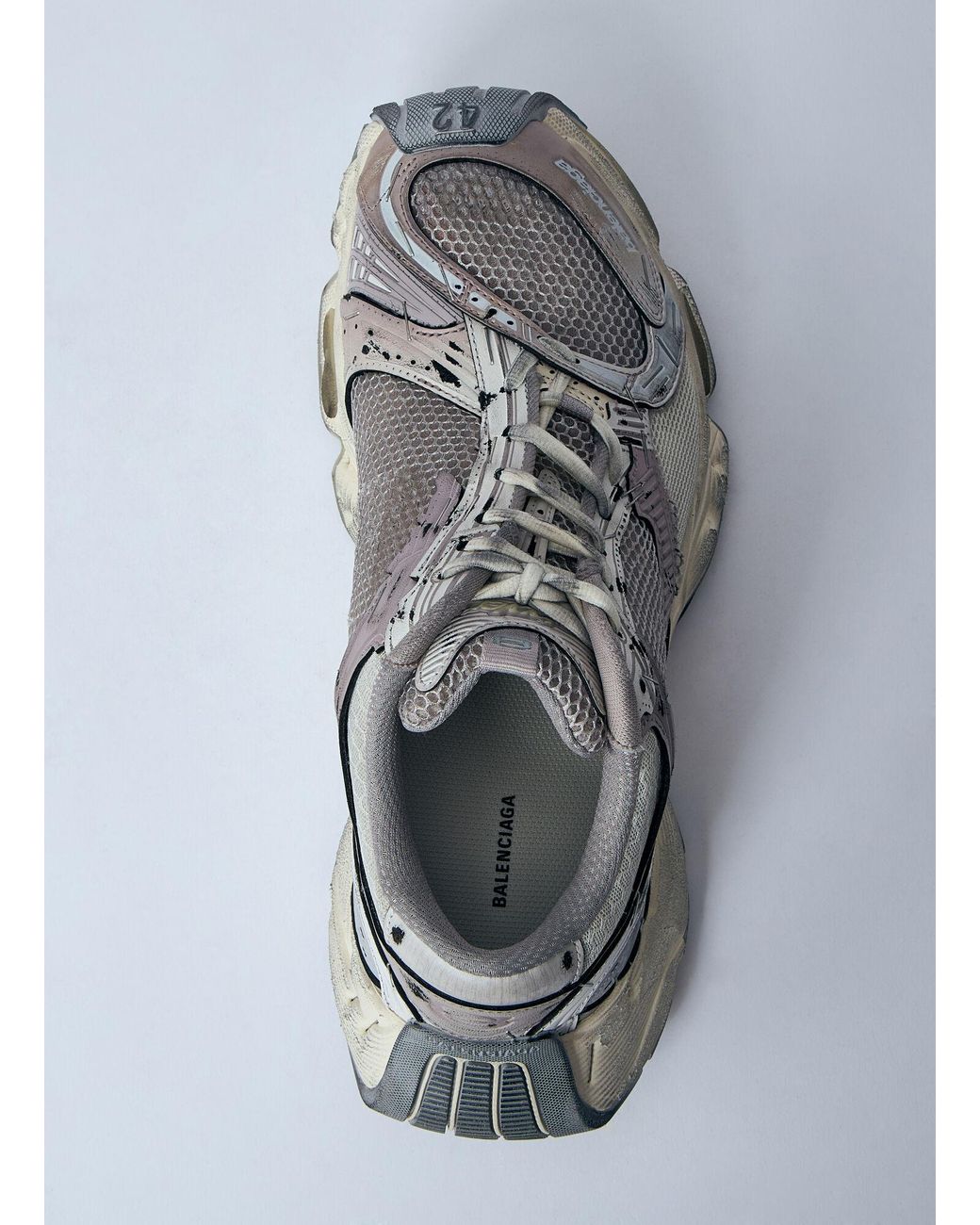 Balenciaga White Stapler Sneaker for men
