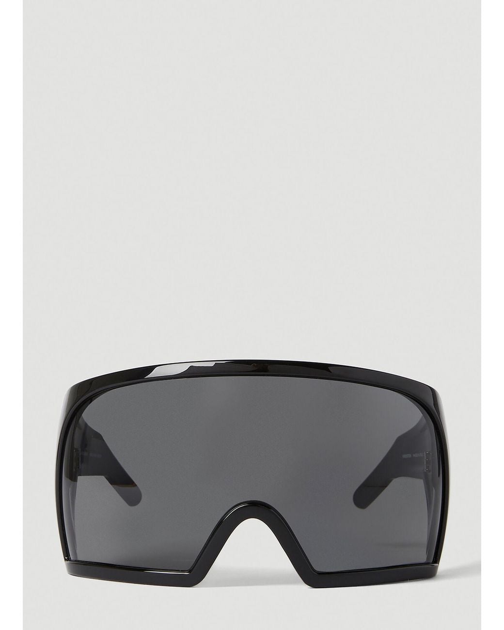 Rick Owens Gray Kriester Mask Sunglasses