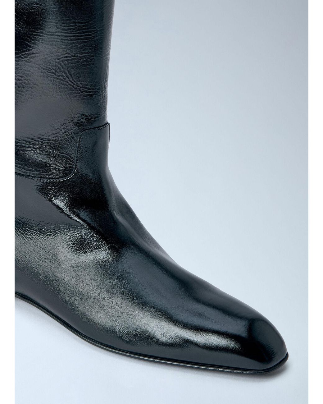 Khaite Blue Colt Knee-high Boots