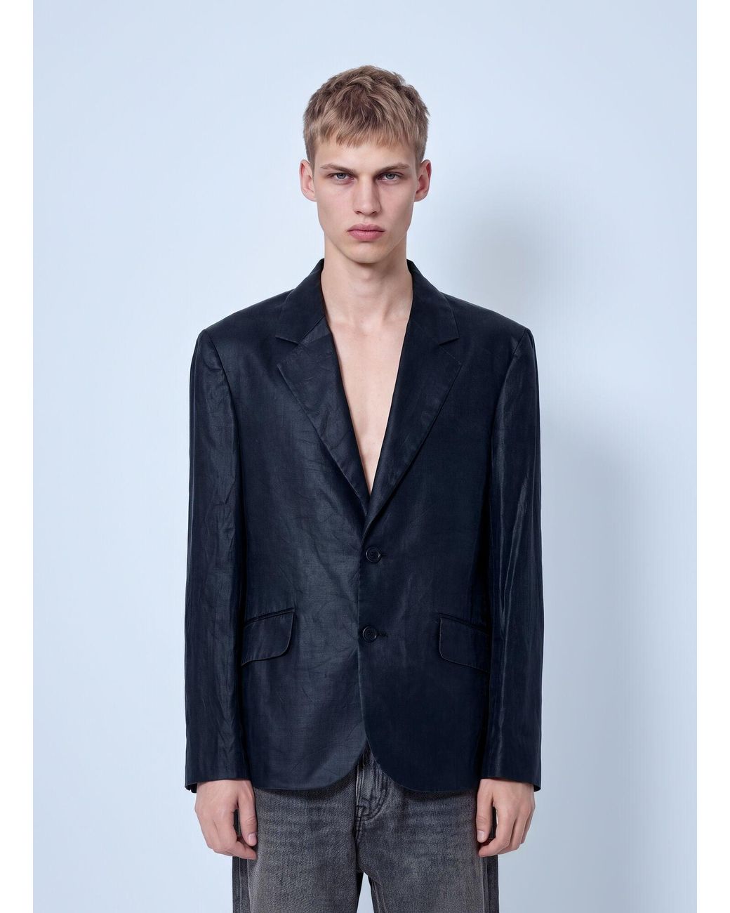 Our Legacy Blue Classic Blazer for men