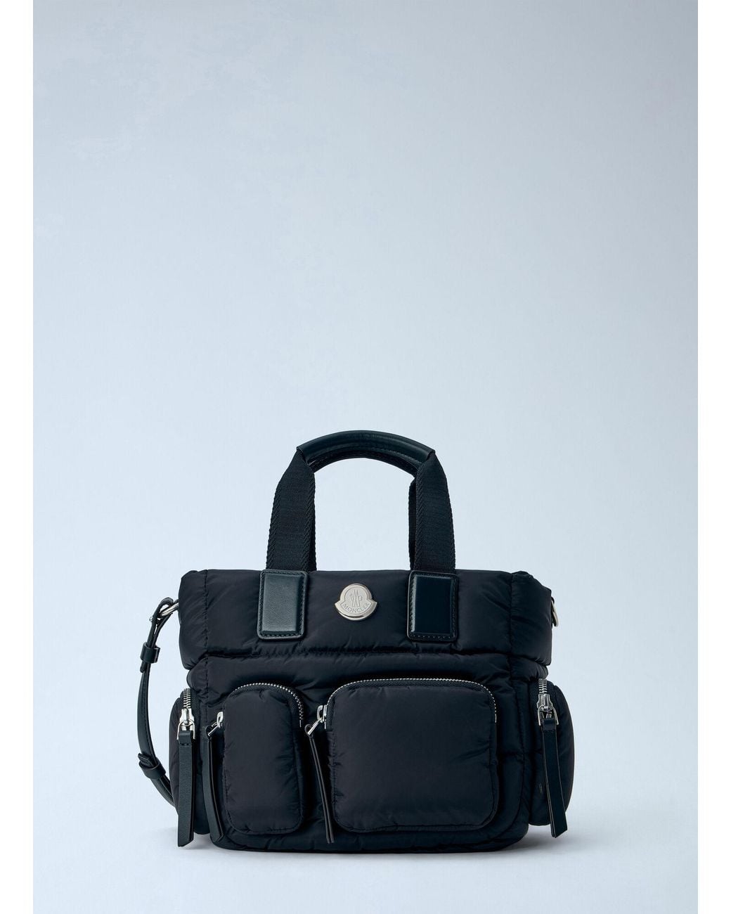 Moncler Blue Caradoc Multi-pocket Tote Bag