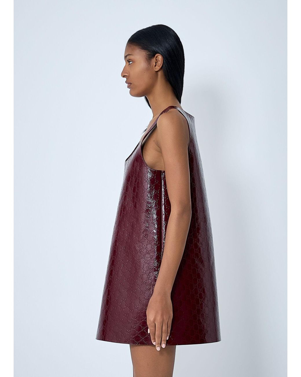 chinese dress ladies Leather Coat Dress 0 main image 1