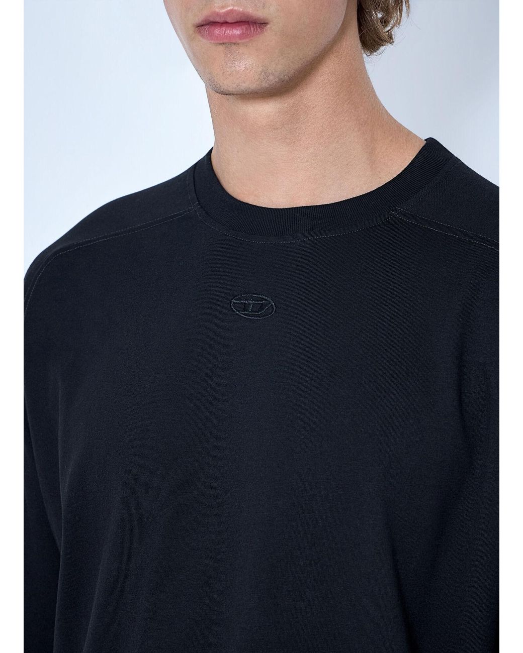 DIESEL Blue T-Kristian Top for men