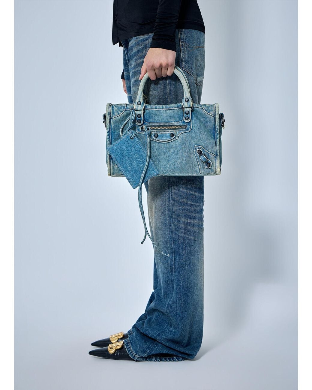 Balenciaga Blue Le City Bag Small