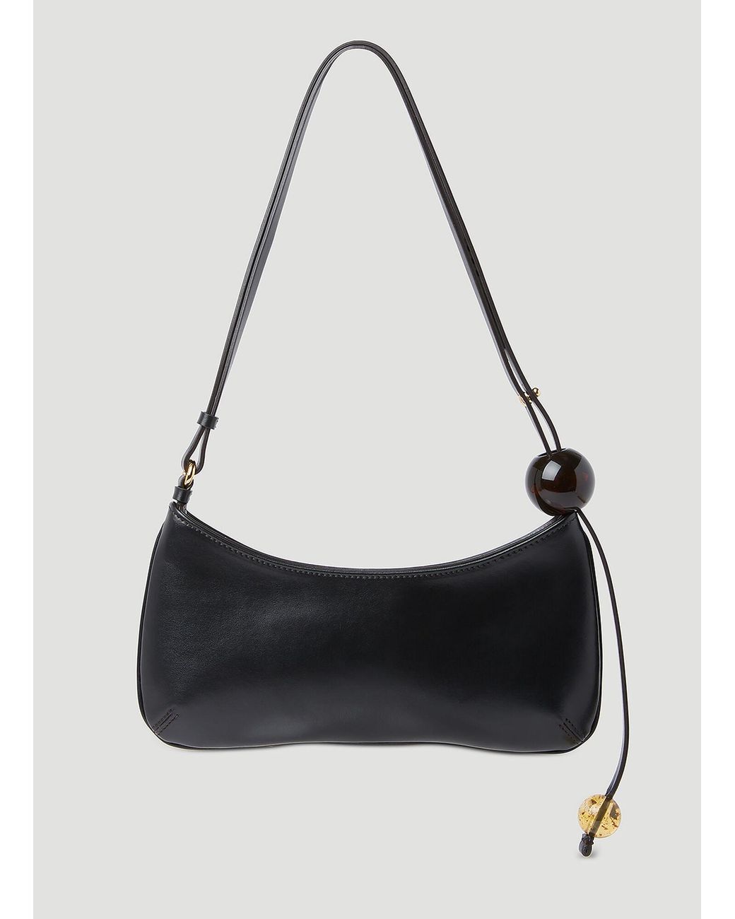 Jacquemus Black Le Bisou Perle Shoulder Bag