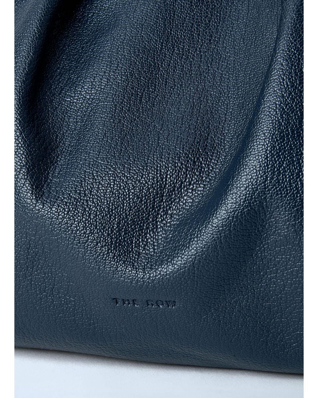 The Row Blue Small Charlotte Clutch Bag