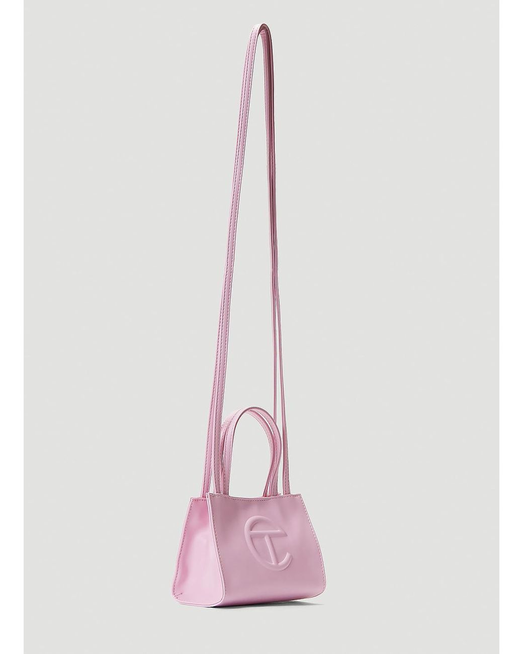 Telfar Womens Shopping Bag Pink Small – Luxe Collective