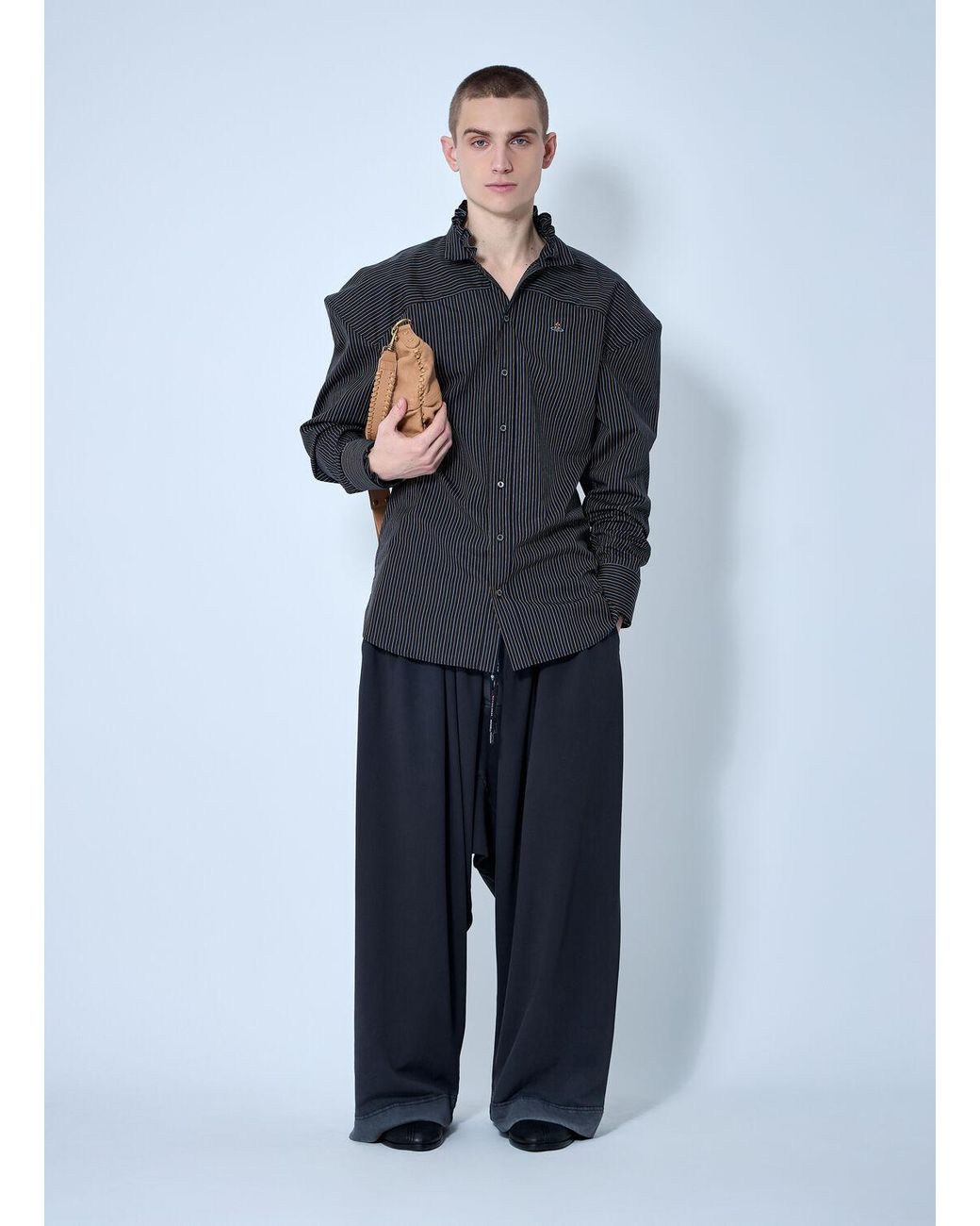 Vivienne Westwood Balloon Track Pants in Blue for Men | Lyst