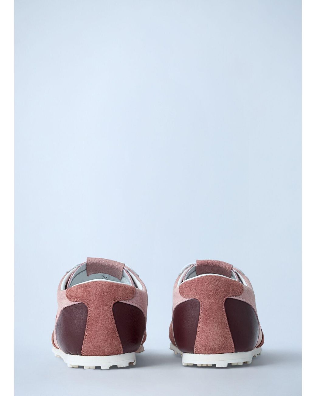 Marni White Softy Soccer Leather Sneakers