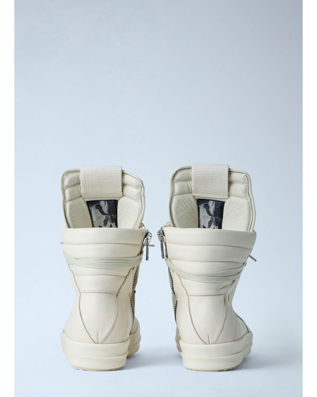 Rick Owens Blue Geobasket Sneakers for men