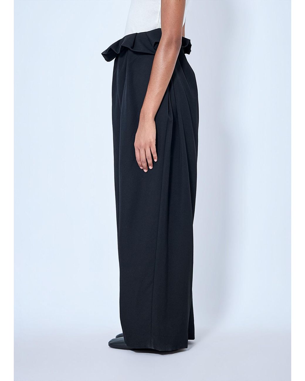 Khaite Blue Kira Pant