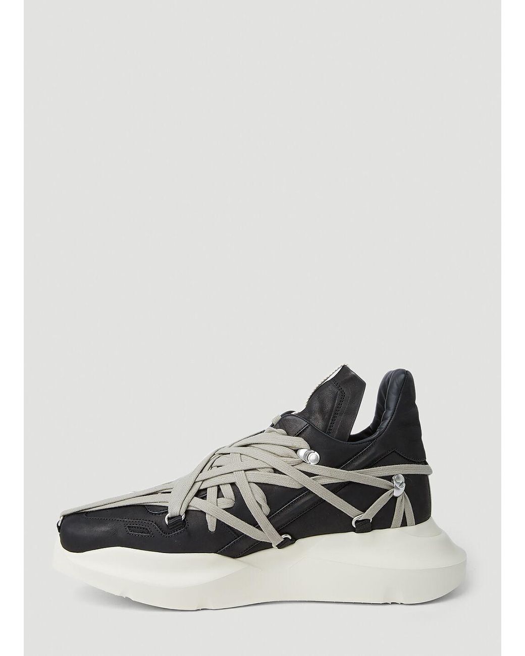 Rick Owens Megalace Runner Sneakers in Black for Men | Lyst Canada