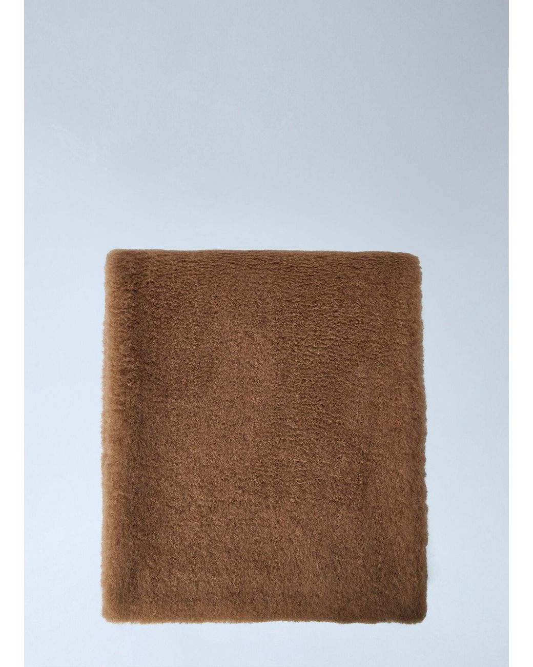 Max Mara Brown Plush Shawl