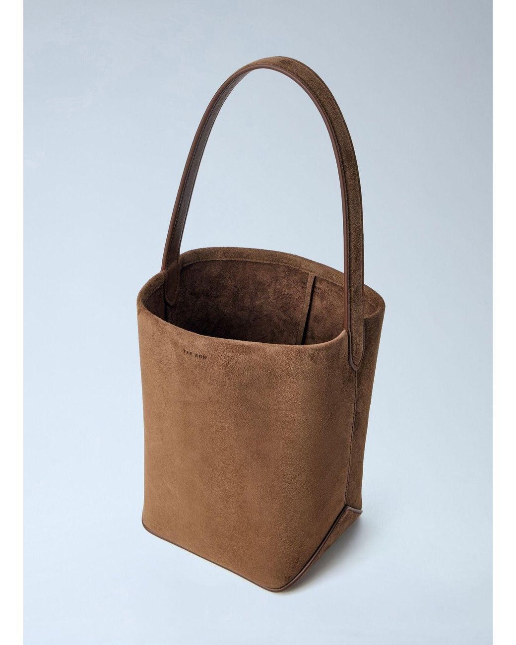 The Row Brown Small N/S Park Edge Tote Bag