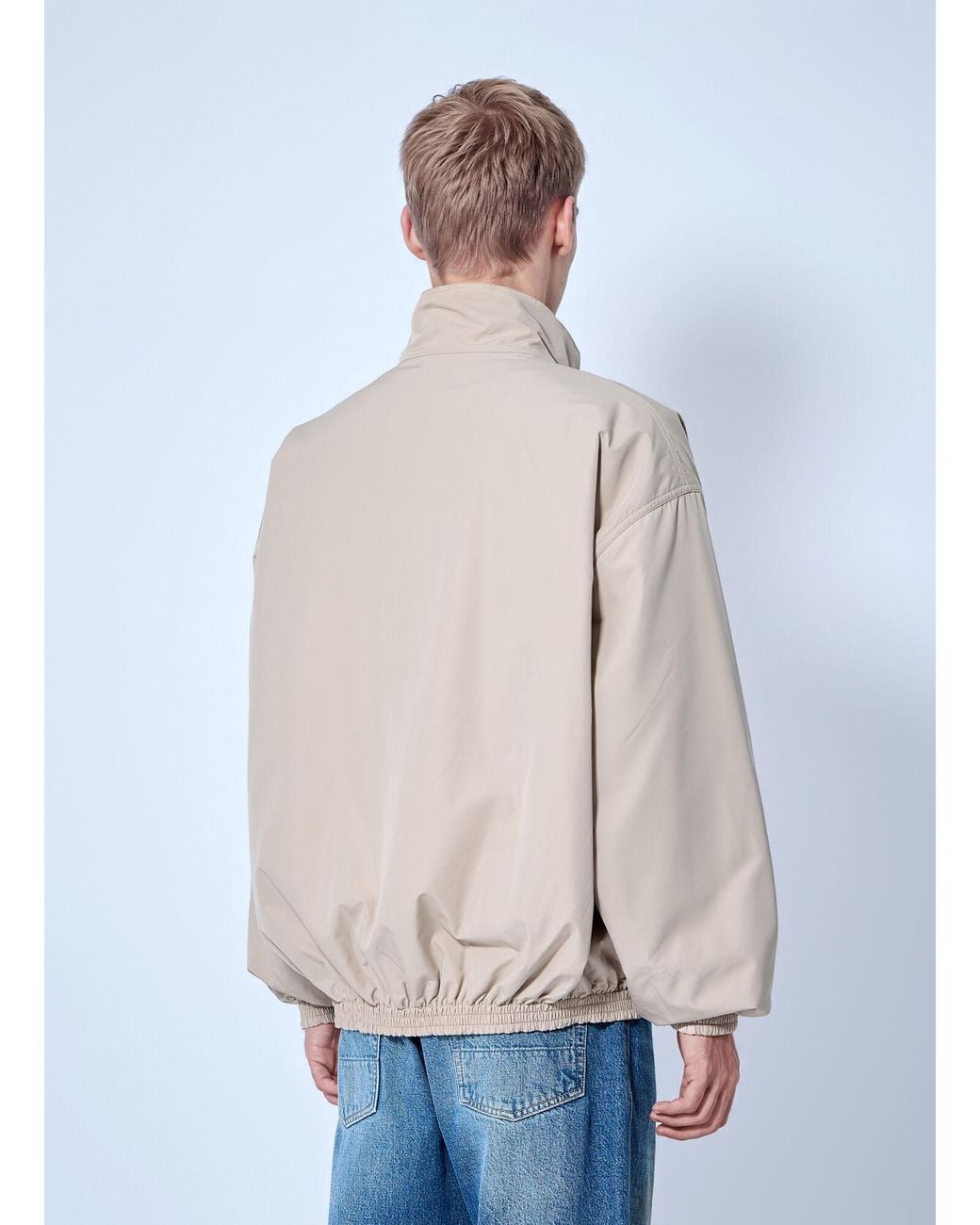 Acne Blue Reversible Zip-Up Jacket for men
