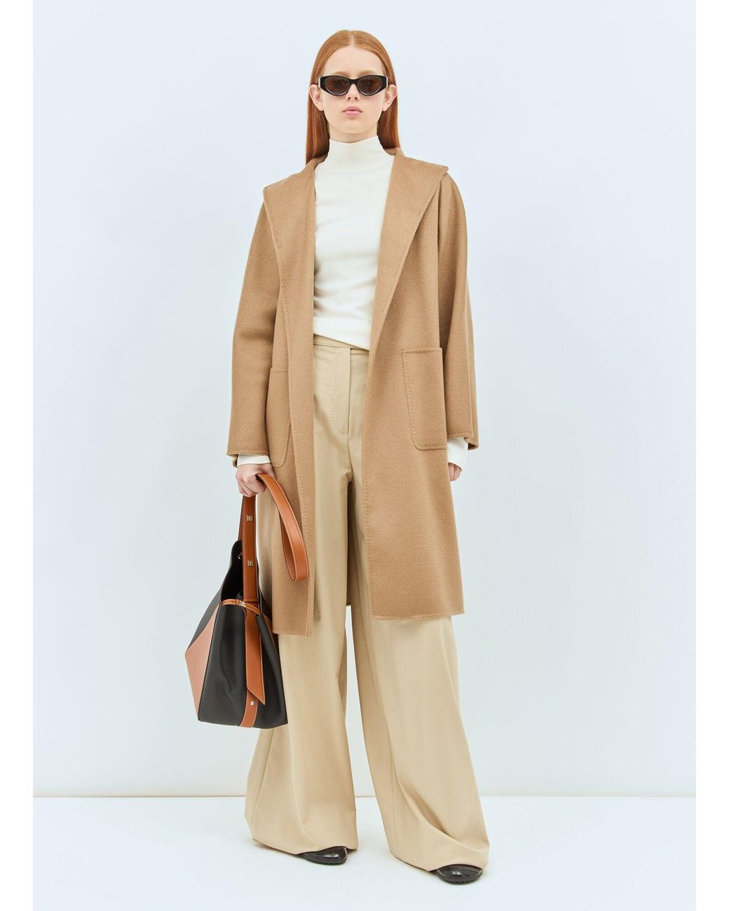 Max Mara Natural Cashmere Cardigan Coat