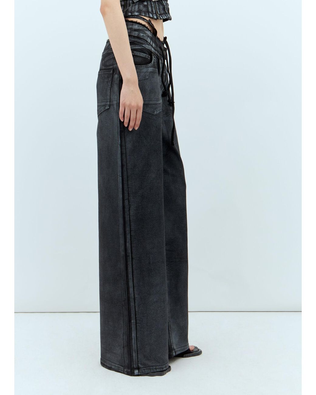 OTTOLINGER Blue Double Fold Pants