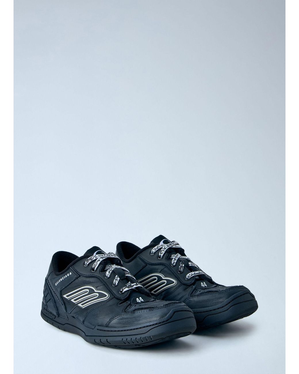 Balenciaga Blue Hamptons Worn-Out Sneakers for men