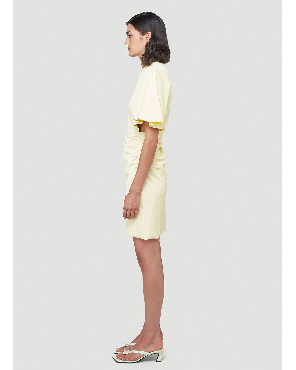 Maisie Wilen Female Yellow 94% Polyamide, 6% Spandex. Dry Clean.