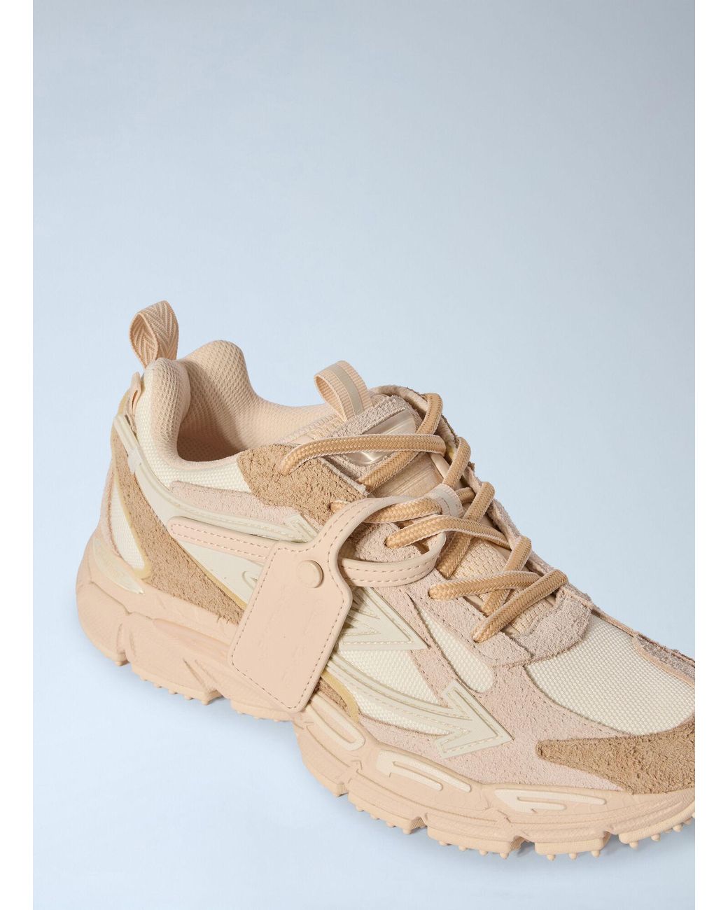 Off-White c/o Virgil Abloh Blue Be Right Back Suede Sneakers