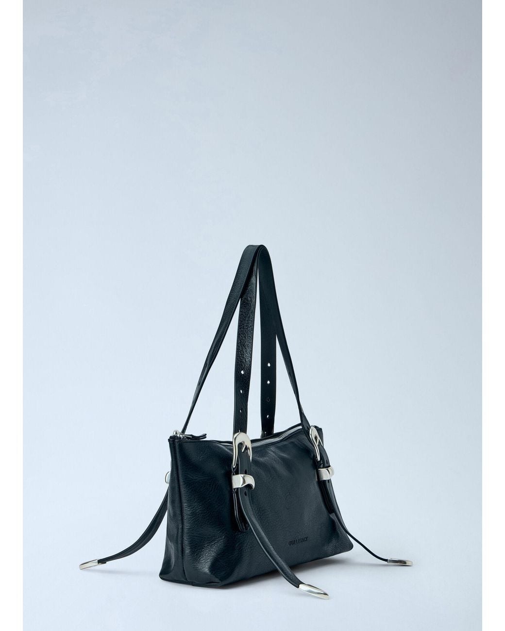 Our Legacy Blue 2 Cm Belt Shoulder Bag