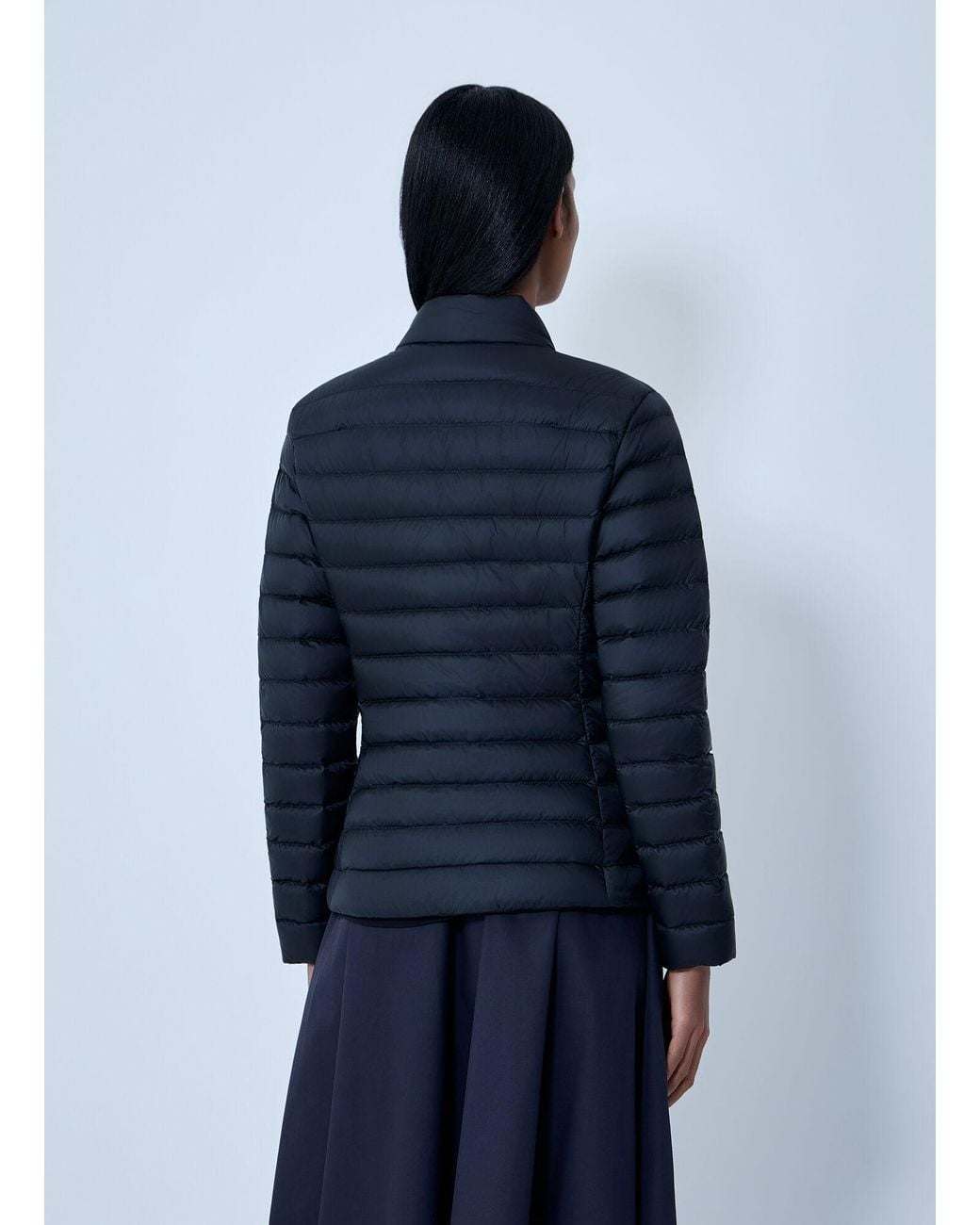Moncler Blue Igelle Short Down Jacket