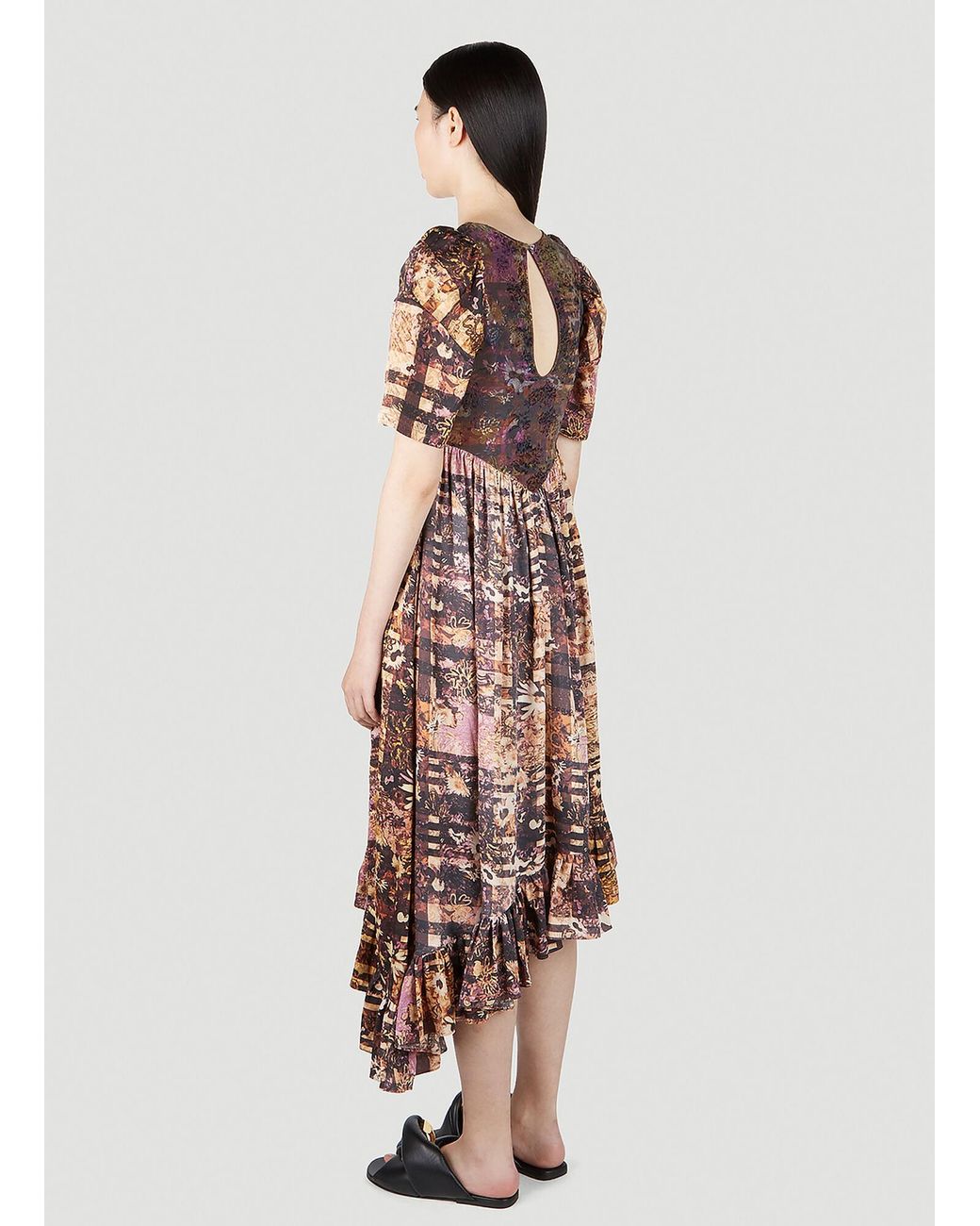 Collina Strada Brown Pollinate Dress