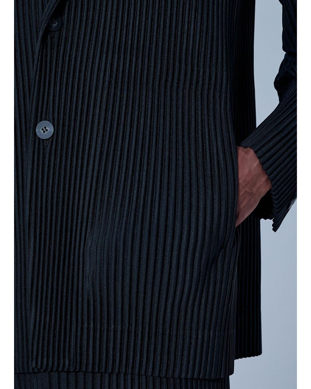 Homme Plissé Issey Miyake Blue Basics Jackets for men