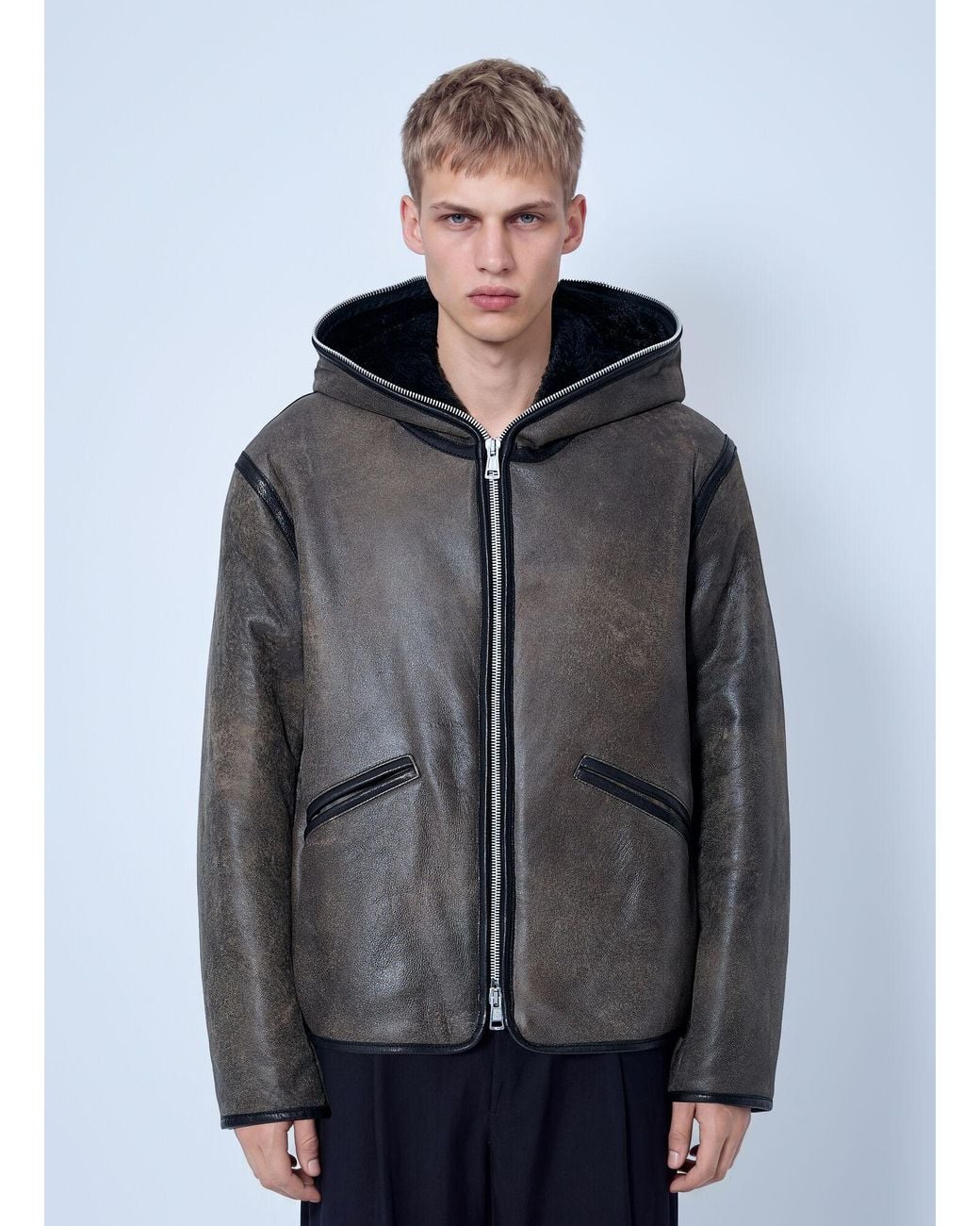 Our Legacy Gray Full Zip Jacket for men