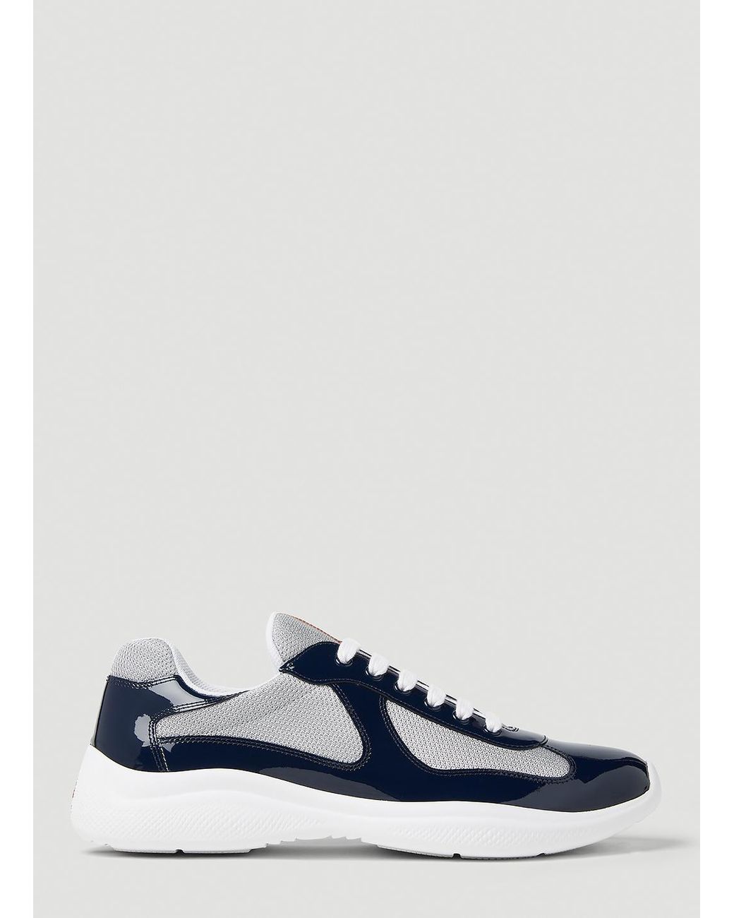 Prada America s Cup Bike Sneakers in Blue for Men Lyst Australia