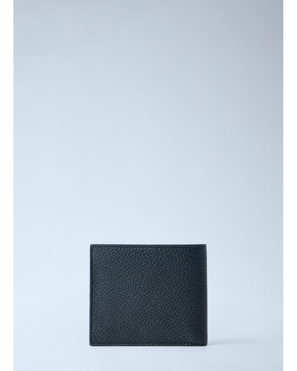 Prada Blue Textured Leather Card Holder for men