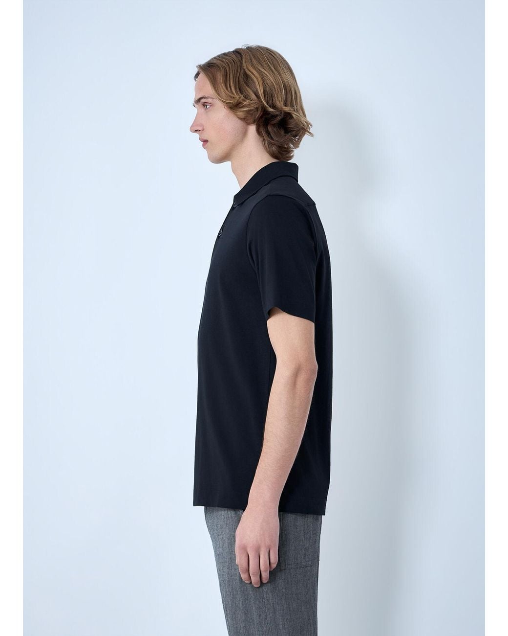 Dries Van Noten Blue Cotton Helder Polo for men