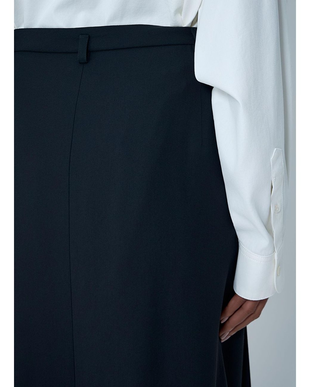 The Row Blue Azarion Skirt