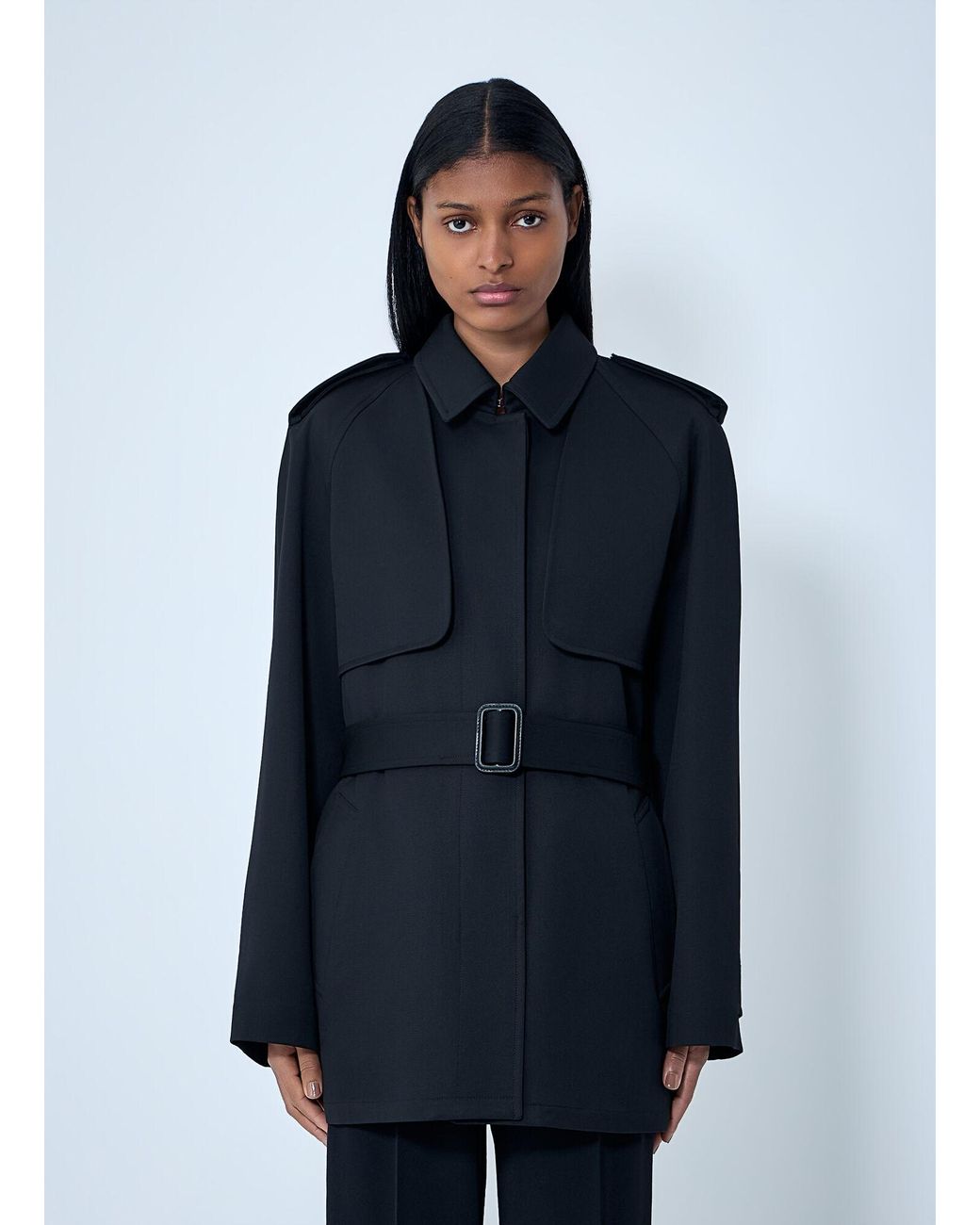 The Row Blue Usuaia Trench Coat