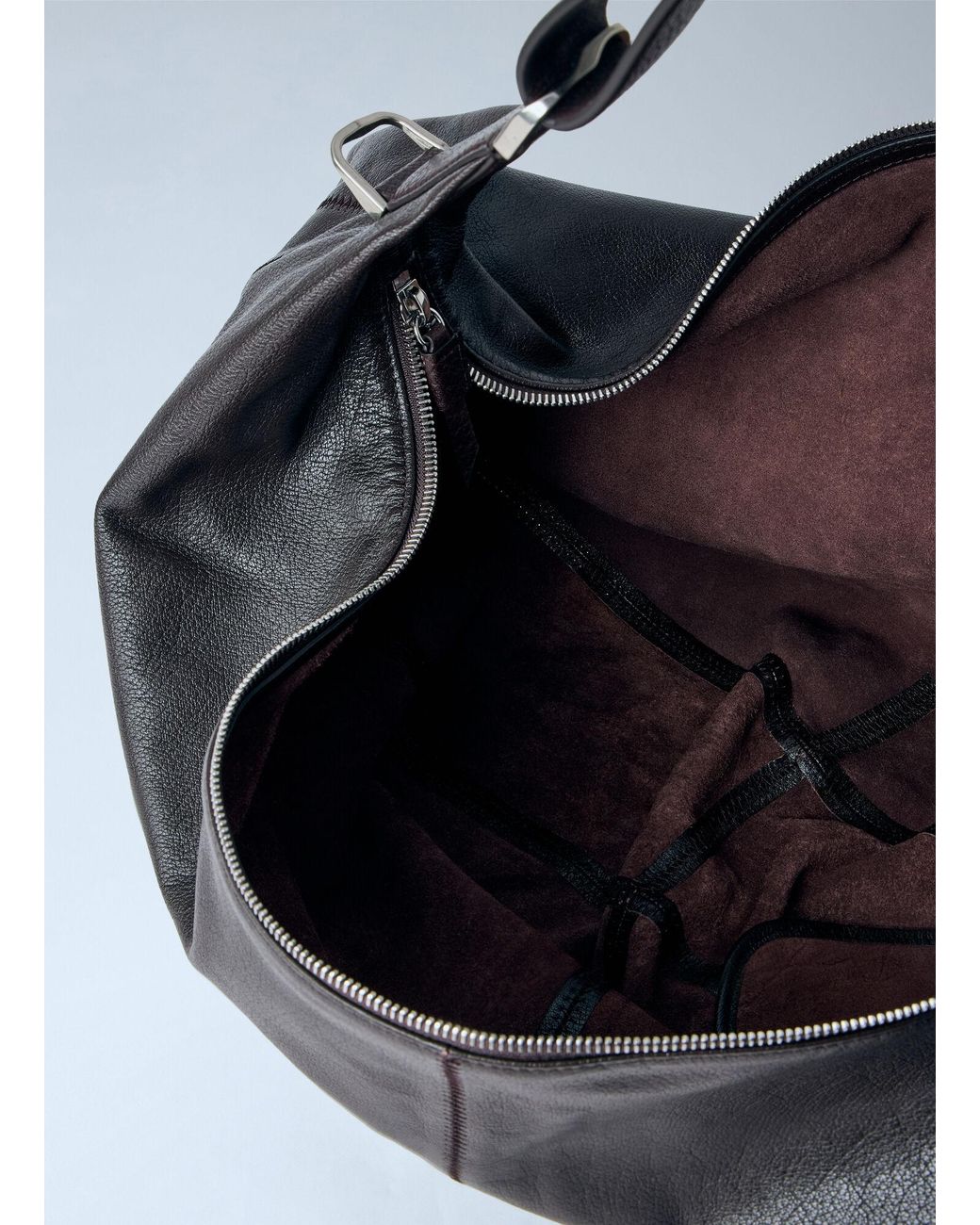 Lemaire Blue Large Quiver Clip Shoulder Bag for men