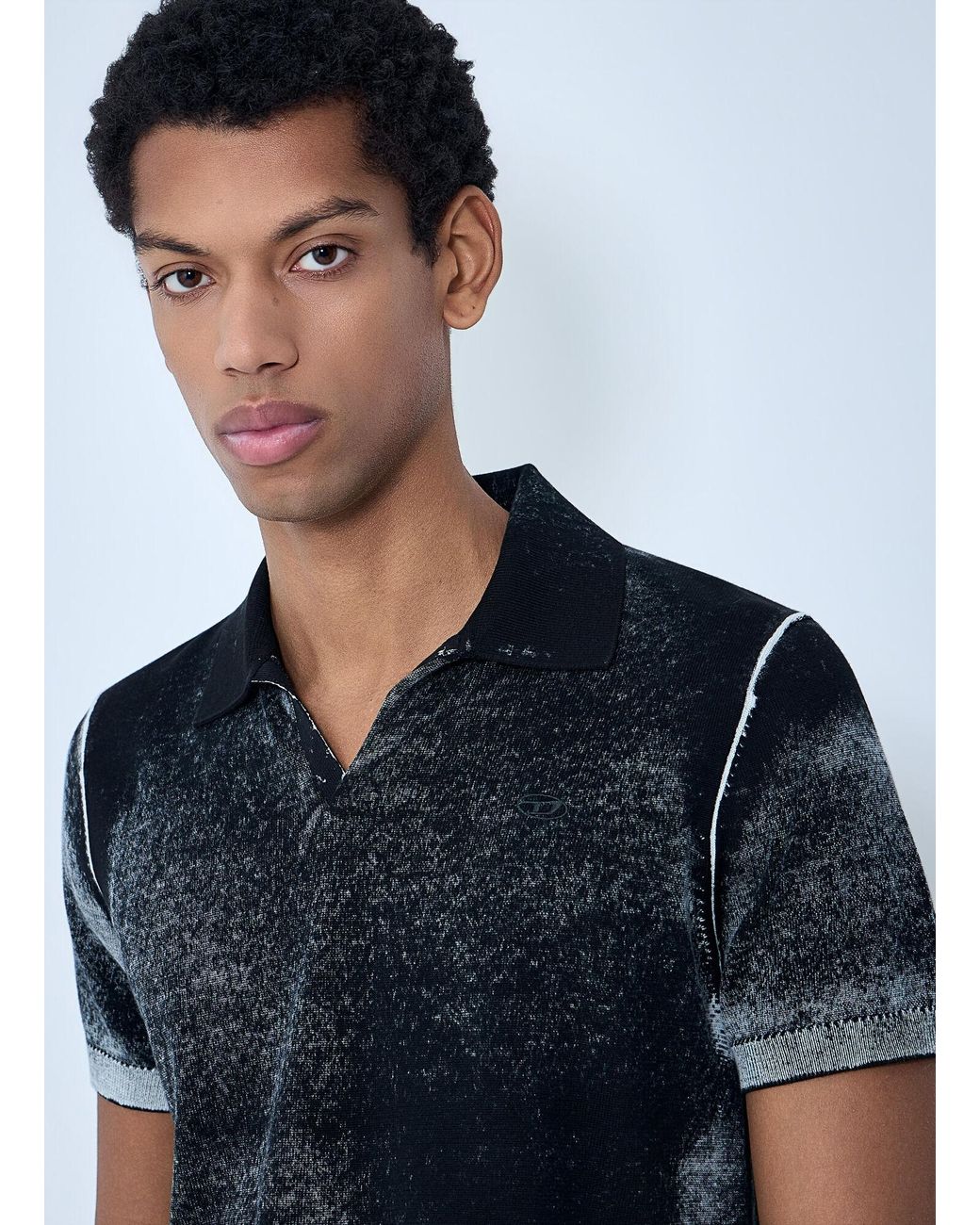 DIESEL Blue K-Lawrie Polo Shirt for men